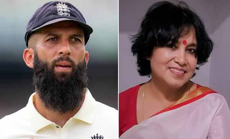 মঈনকে ‘জঙ্গি’ বললেন তসলিমা, আর্চারের প্রতিবাদ