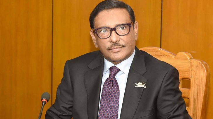 সম্মিলিত শক্তি দিয়ে করোনাকে পরাজিত করতে হবে : ওবায়দুল কাদের