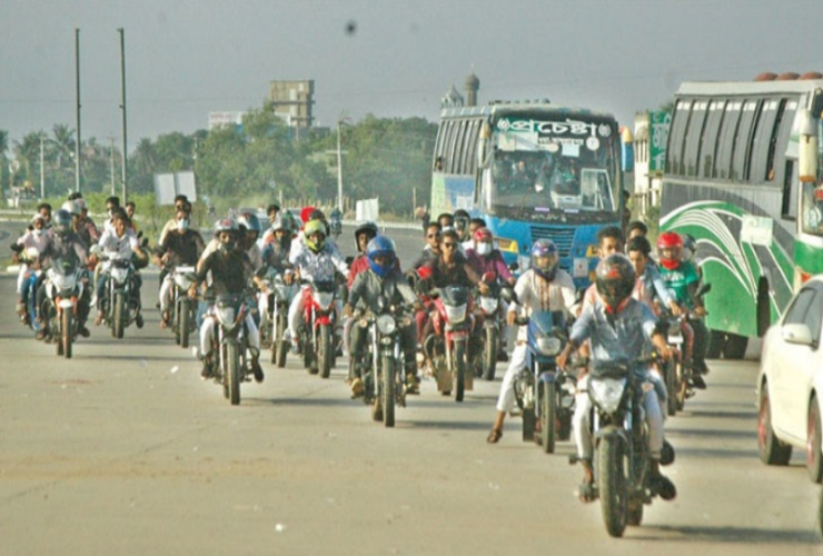 ১২ দিনে মোটরসাইকেল দুর্ঘটনায় নিহত ১২৩