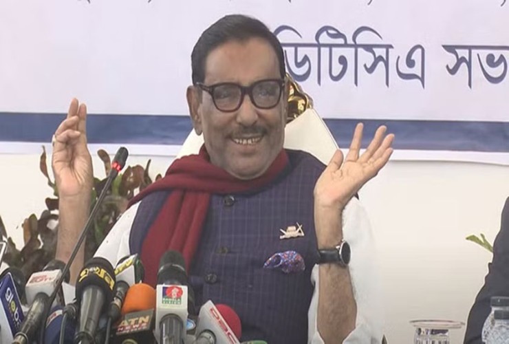 কোনো বাধাতে নির্বাচনের ট্রেন আর থামবে না: ওবায়দুল কাদের