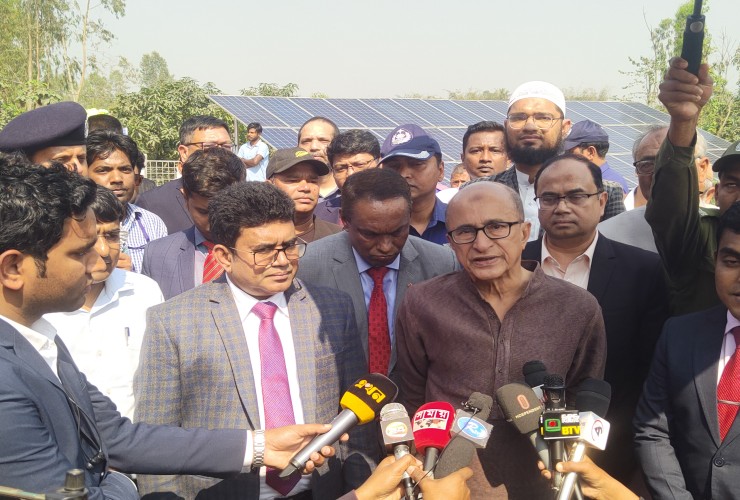 সোলার ইরিগেশন পাম্প স্থাপনের ফলে কৃষকের খরচ সাশ্রয় হবে : প্রধানমন্ত্রীর  জ্বালানি উপদেষ্টা
