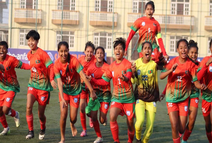 ফাইনালের আগে ভুটানকে উড়িয়ে দিলো বাংলাদেশ